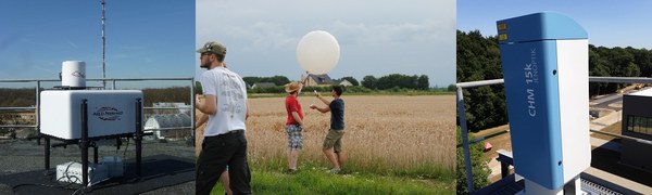 Profiling of winds, humidity, aerosols and temperature